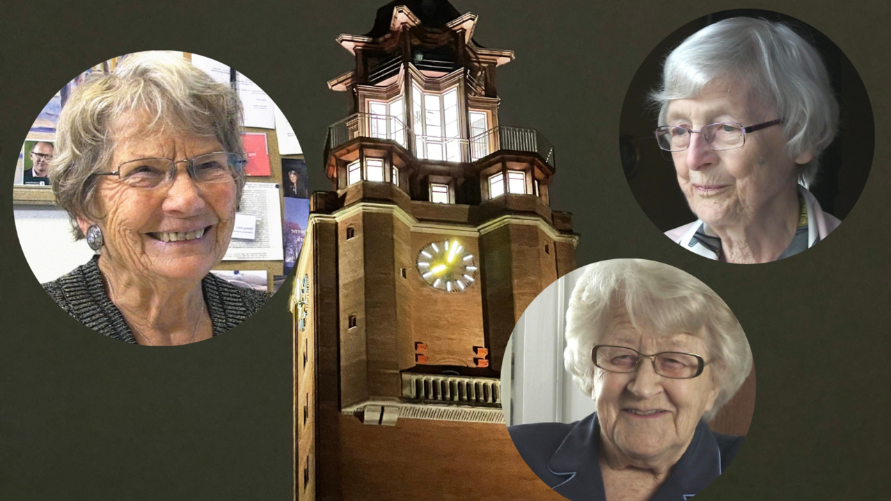 Thea Brank, Nina Veling og Inge Nørballe har alle haft stor betydning for byen. Foto: Frederiksberg Stadsarkiv