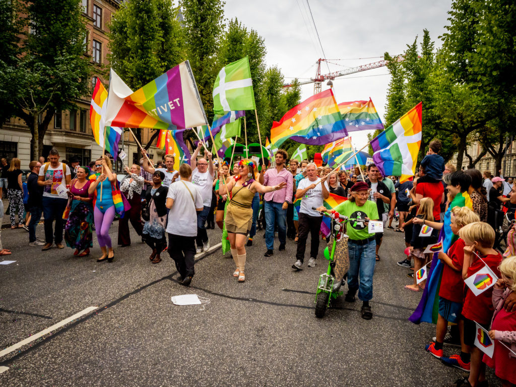 I år starter Copenhagen Pride Parade fra Frederiksberg Rådhus lørdag den 20. august kl. 11.00