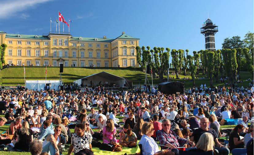 Der var svært at finde en ledig grøn plet til Sankthans i Frederiksberg Have, der blev et stort tilløbsstykke