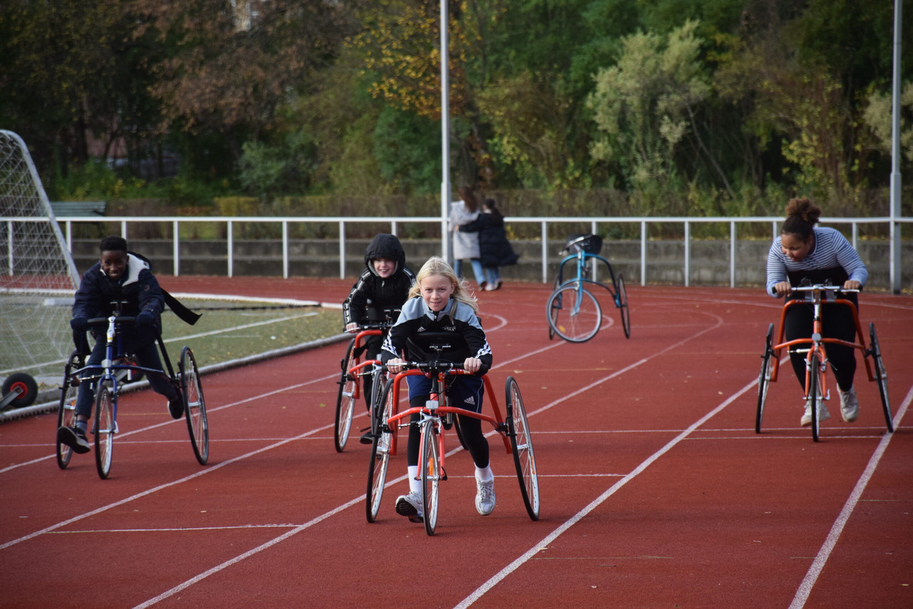 Børne træner parasport