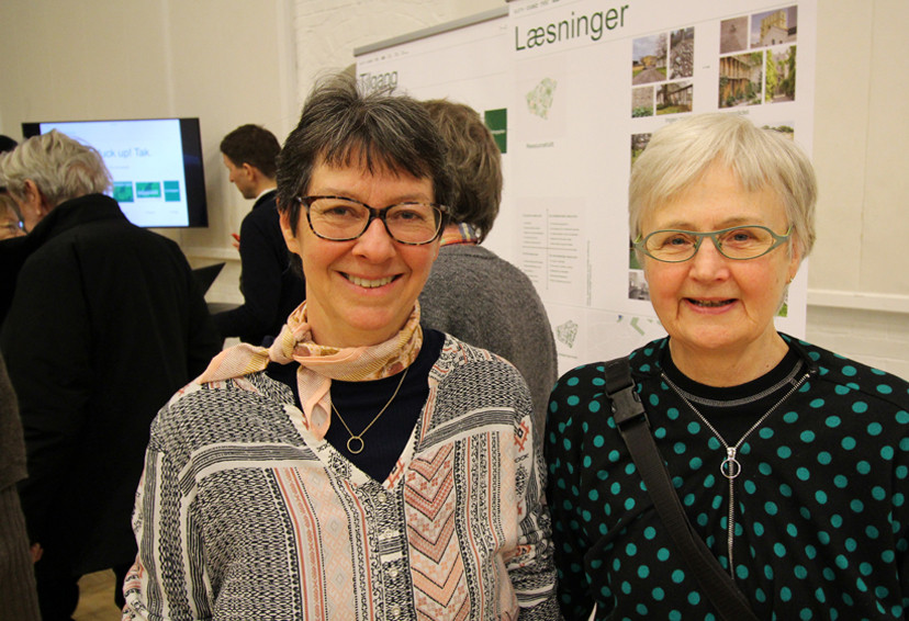 Gitte og Kirsten bor sammen i en ejerlejlighed op Frederiksberg. De drømmer om at flytte ind på hospitalsgrunden engang i fremtiden i en seniorbolig. Foto: Eva Tangø-Brandt