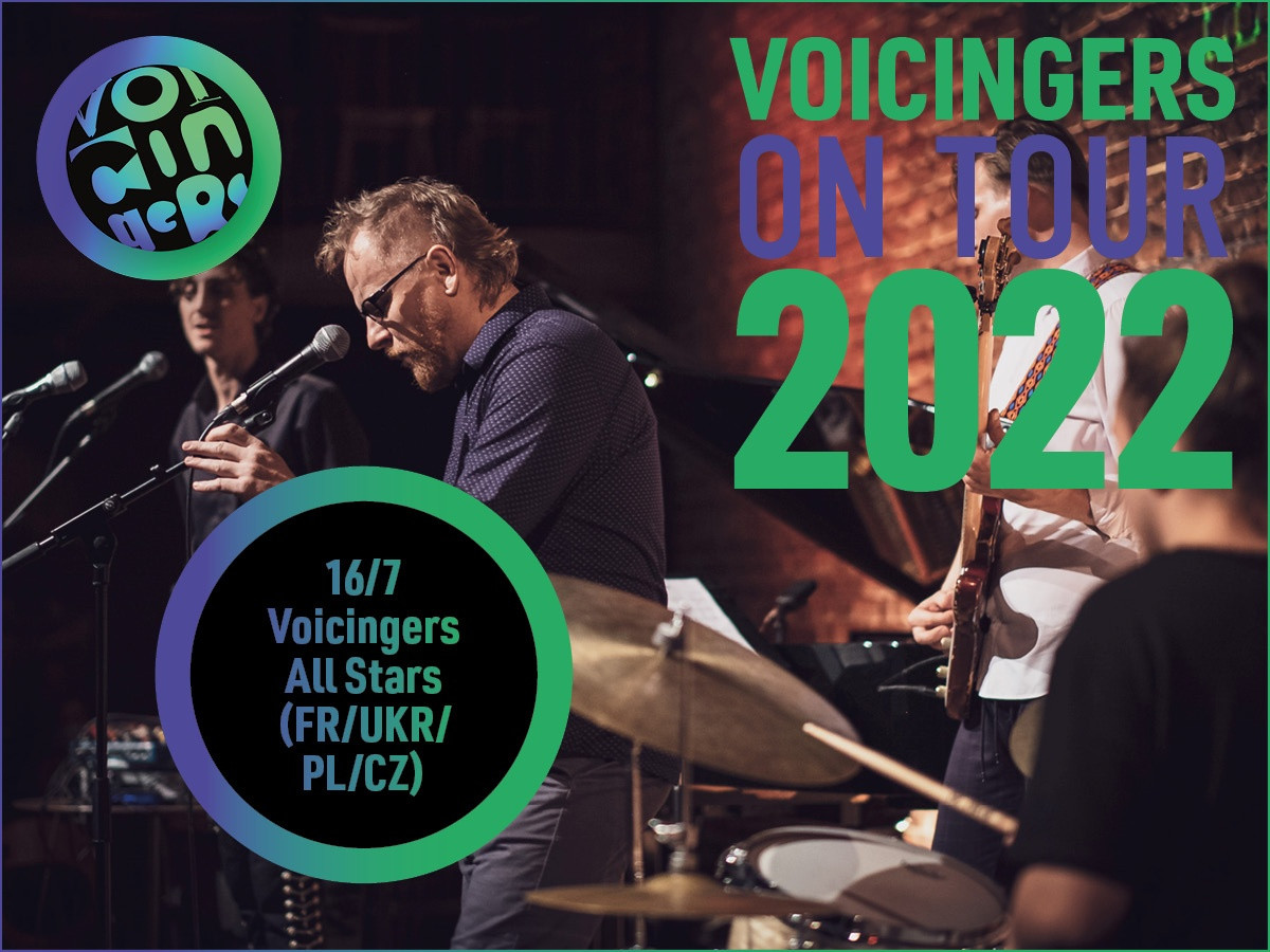 Jazzelskere kan opleve nogle af de bedste artister stå på scenen, når Voicingers on Tour 2022 inviterer til koncert